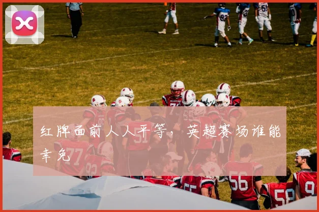 红牌面前人人平等，英超赛场谁能幸免